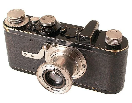 Um dos primeiros modelos de Leica