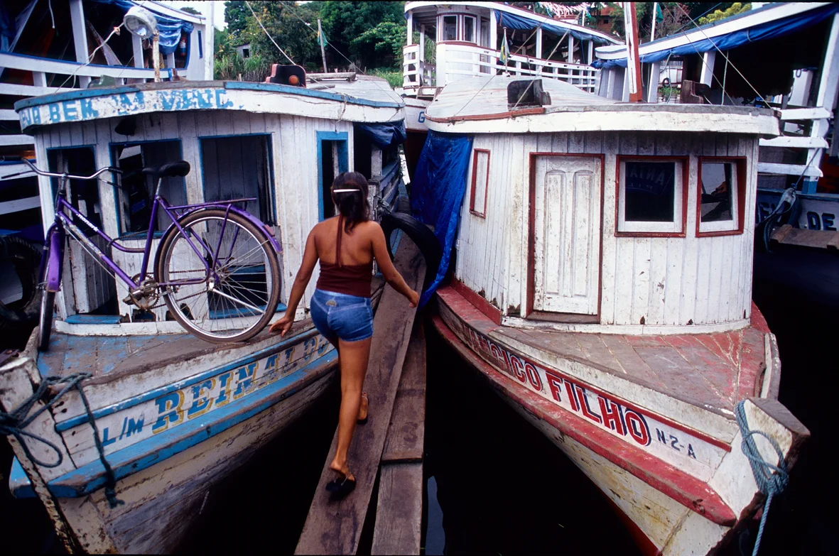 Com que barco eu vou? (foto Andreas Valentin, 1999)
