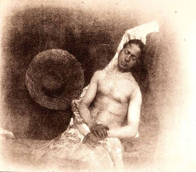 Ficheiro:Bayard, Hippolyte 1801-1887 - Selfportrait as a Drowned man 1840