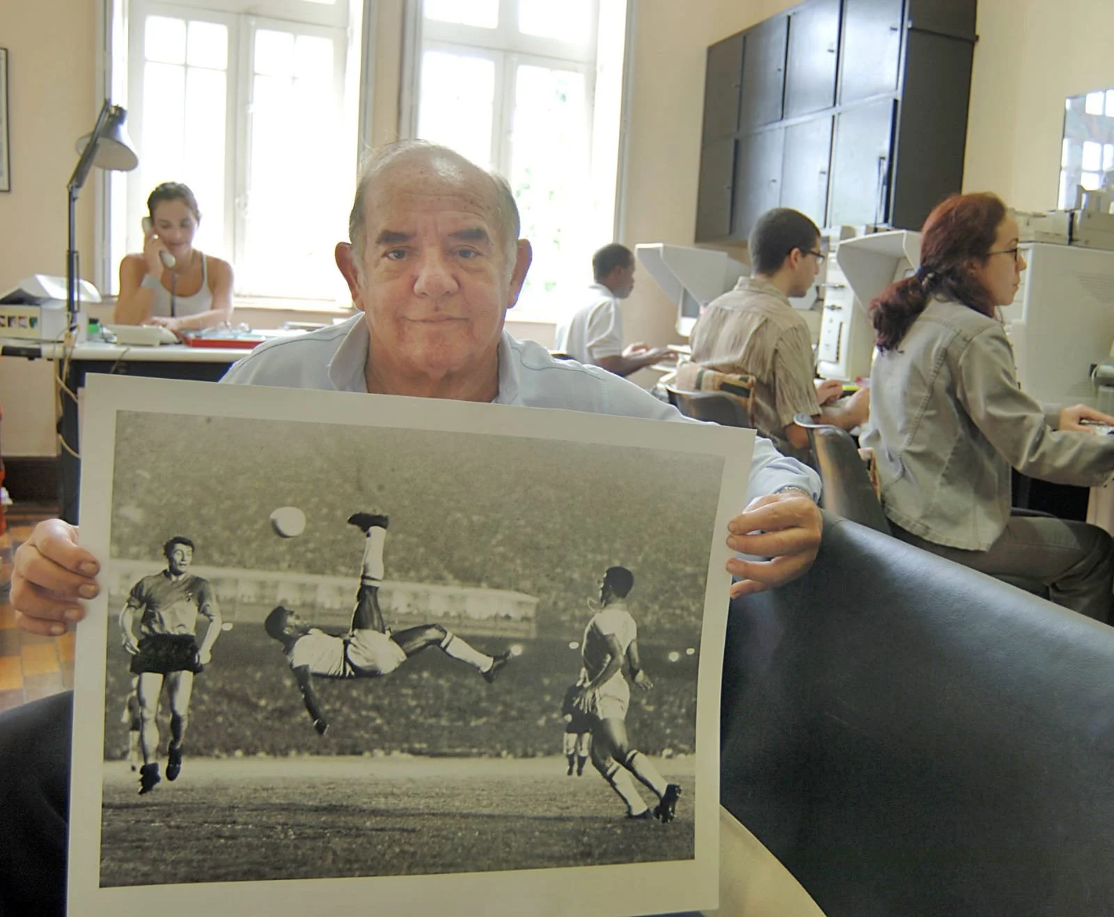Alberto Ferreira, Pelé e o Jornal do Brasil.