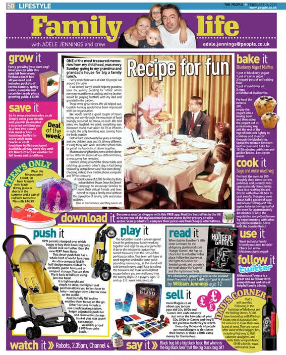 Published in The Sunday People, Feb 26, 2012