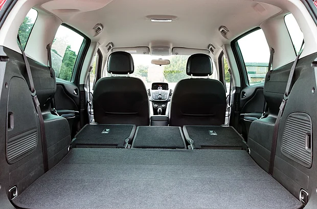 Masses of space when all the seats are down. Plenty of room for all the things a family needs