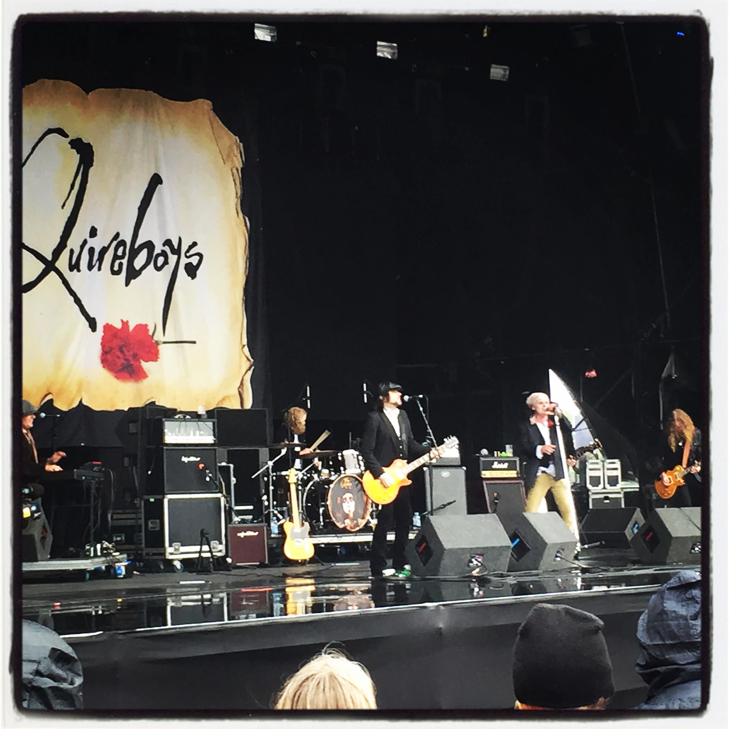 A pleasant surprise: The Quireboys