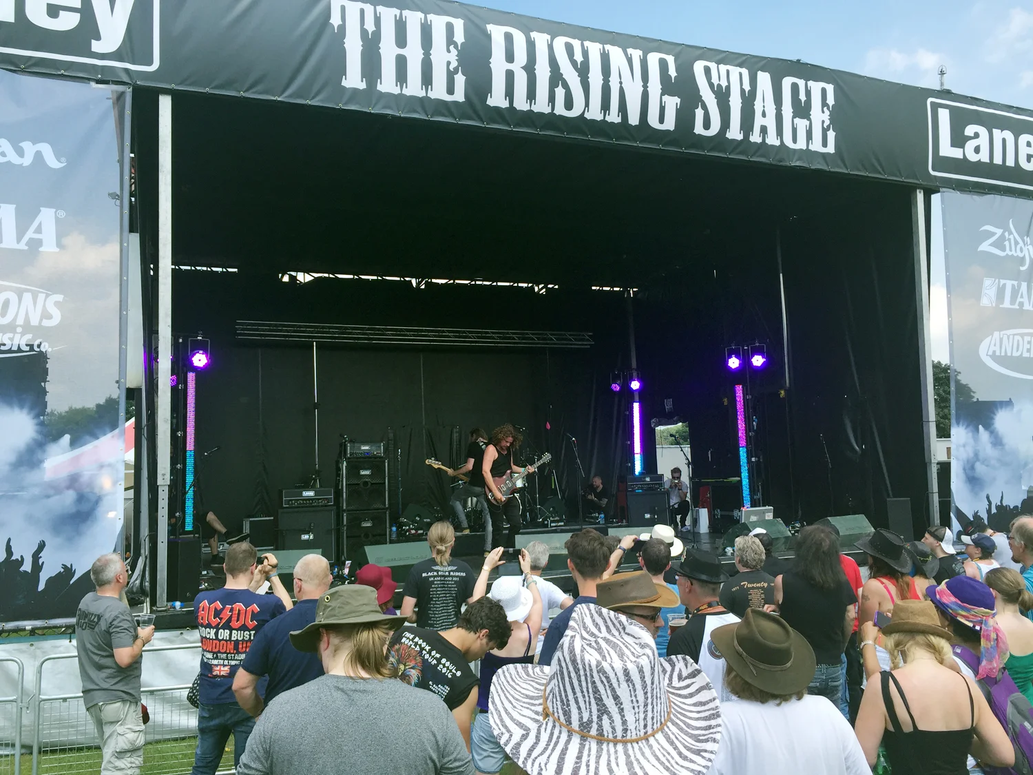 Leogun on the 'Rising Stage' at Ramblin' Man Fair