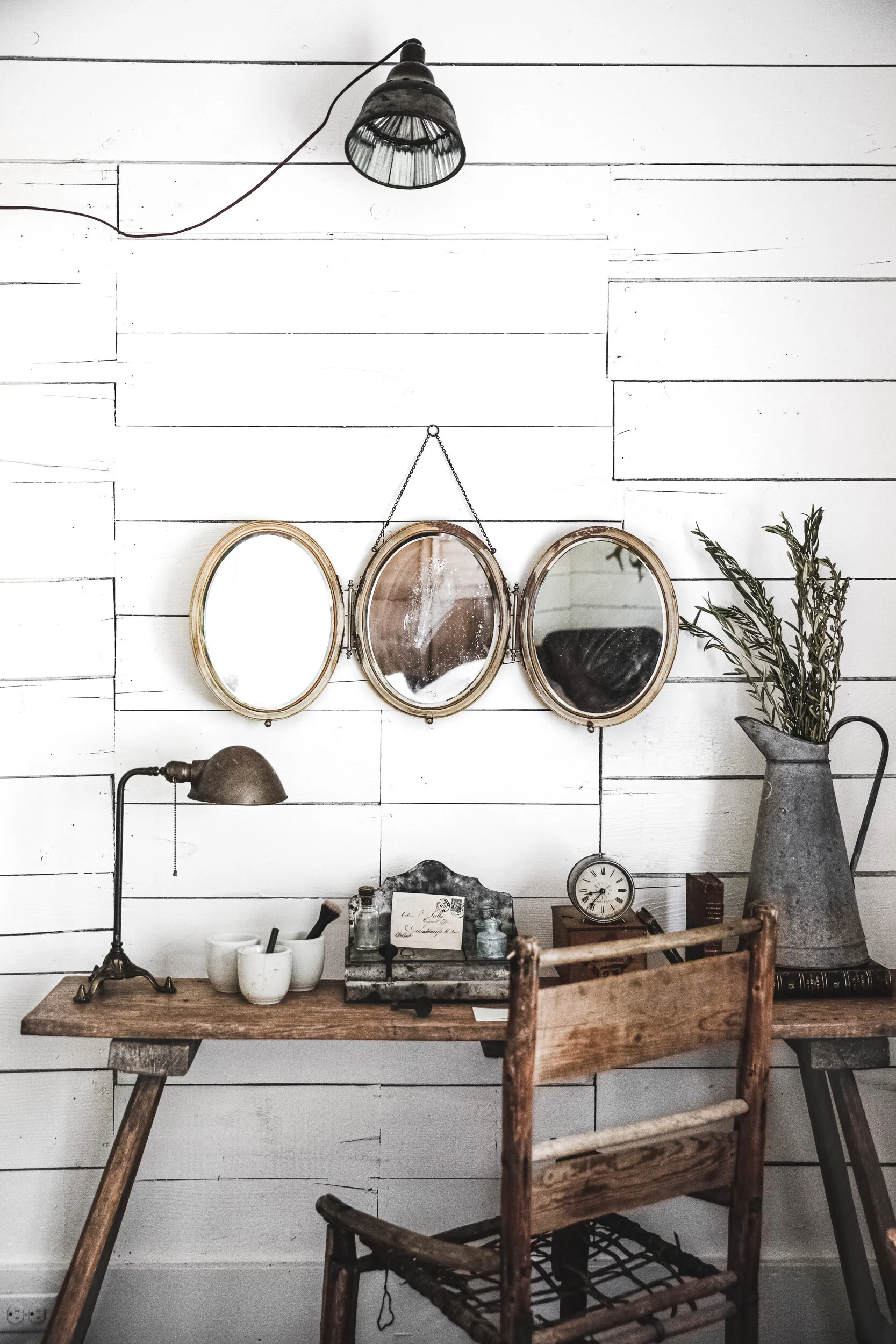 Tri-Fold Vanity Mirror