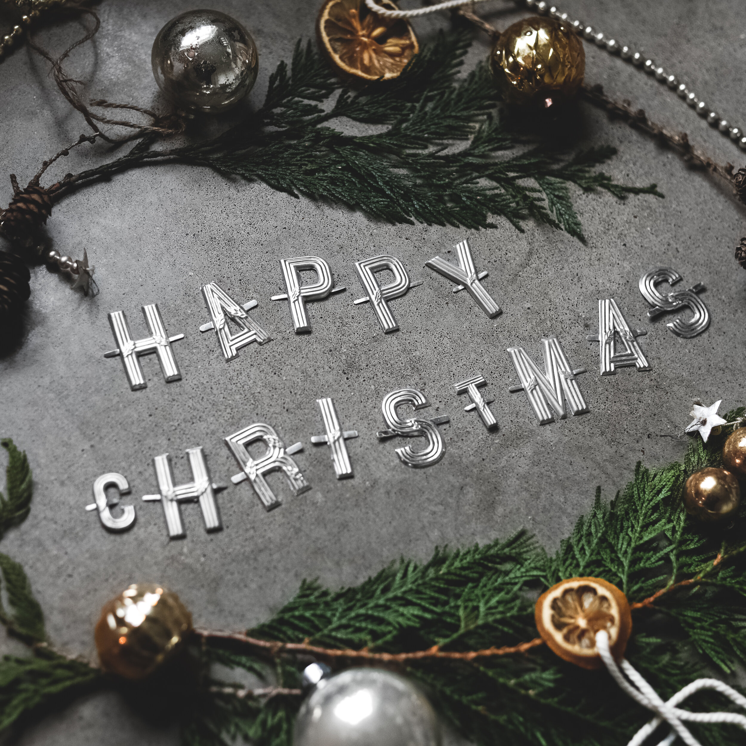 Antique French Tin Letters