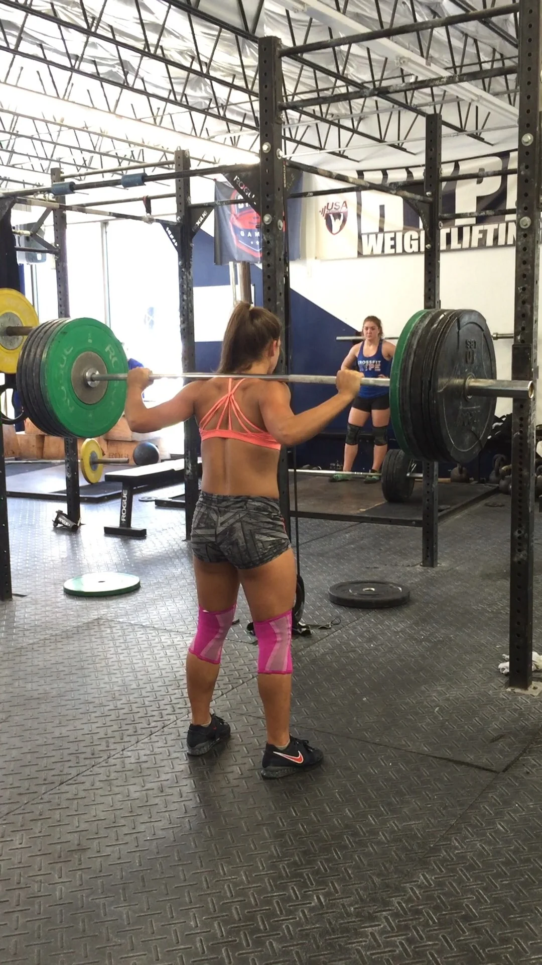 Kaela Stephano, 15 year old CrossFit games athlete, video posted at www.facebook.com/crossfithype