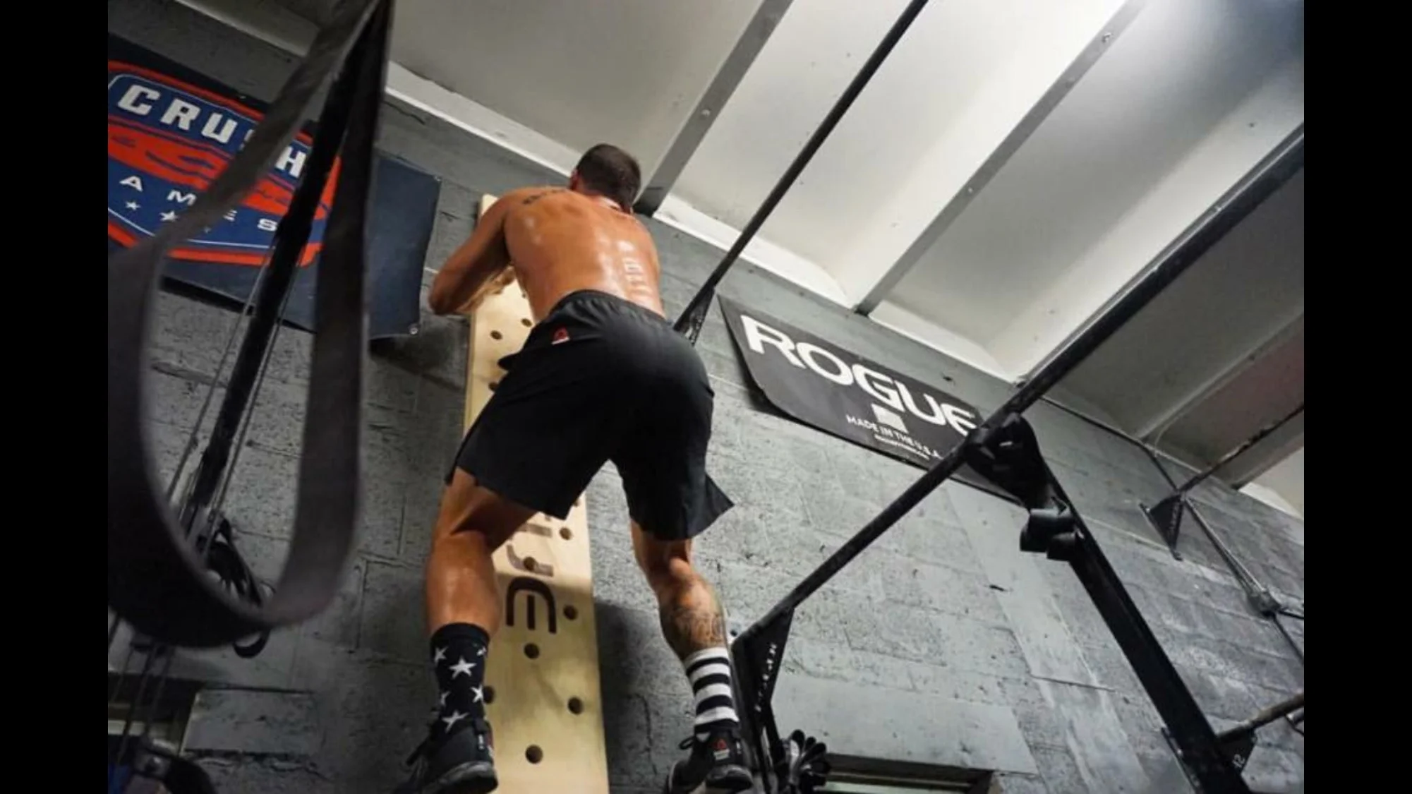 Ben Rosen on the Rogue Fitness Pegboard at CrossFit HYPE / 100 W. Royal Palm Rd, Boca Raton, FL 33432