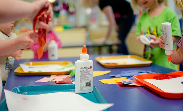 Activities encourage creativity, self-expression and fun.