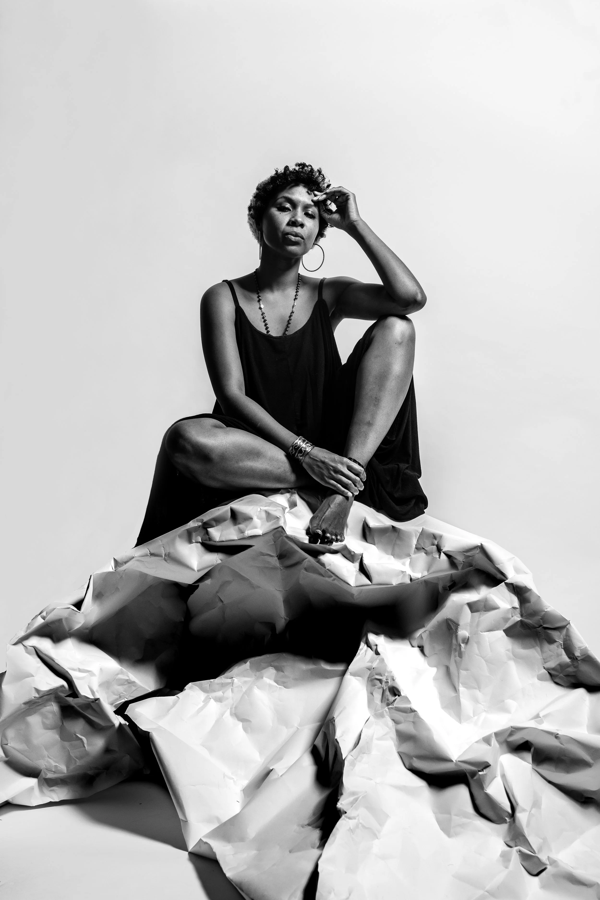 Joelle creates high fashion quality garments that make women feel like powerful pieces of art. She wants you to feel beautiful, but more importantly- strong enough to be your best self. Her goal is to utilize fashion as a catalyst for change and empowerment, working with disenfranchised, Haitian immigrant women in the United States and in Haiti on training for production, thus contributing to their overall success and sustainability. She believe that we are our sister's keeper and aim to utilize fashion to inspire and make a difference in the world. You can take a look at her work at Iamkreyol.com