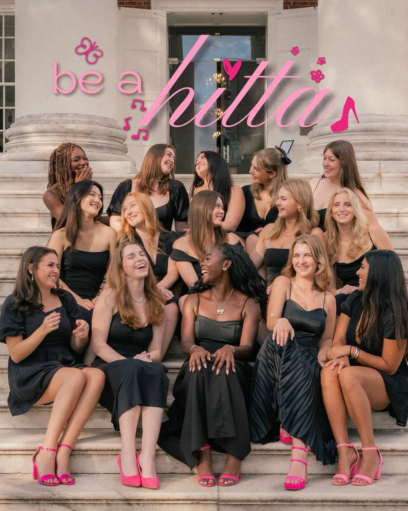 It&rsquo;s almost time for Hoos In Treble fall auditions!

Find us in Lawn Room 24 East on August 28 &amp; 29 from 11am - 5pm. Sign up for your spot using the link in our bio. We can&rsquo;t wait to meet you all! 🩷