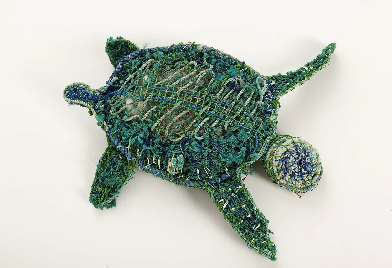 Ghost net turtle weaving with Aly de Groot - 22nd Oct 2017 - 1pm - 5pm