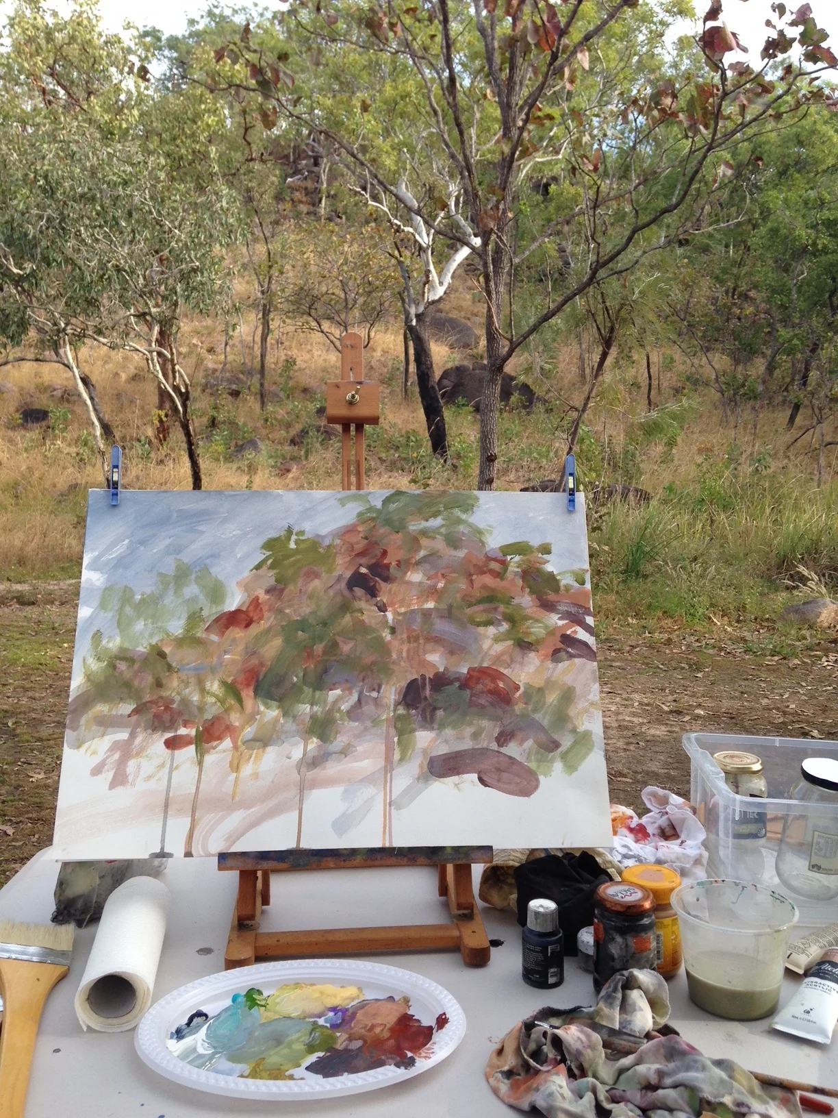 Blocking in the Landscape with Elizabeth Martin - Sat 29th Sept 10am - 1pm