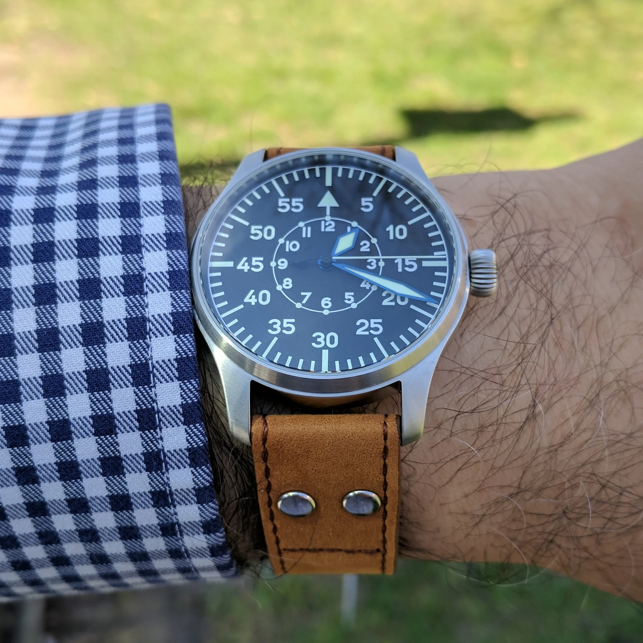 Flieger Verus 40 Baumuster B Pilot Watches Stowa Flieger Verus 40