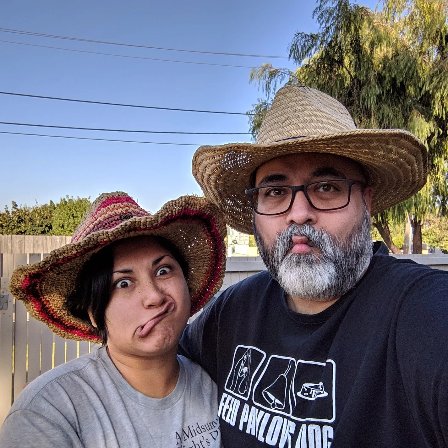 Turns out this is what fifteen years of marriage does to you :) Happy anniversary Nadia!