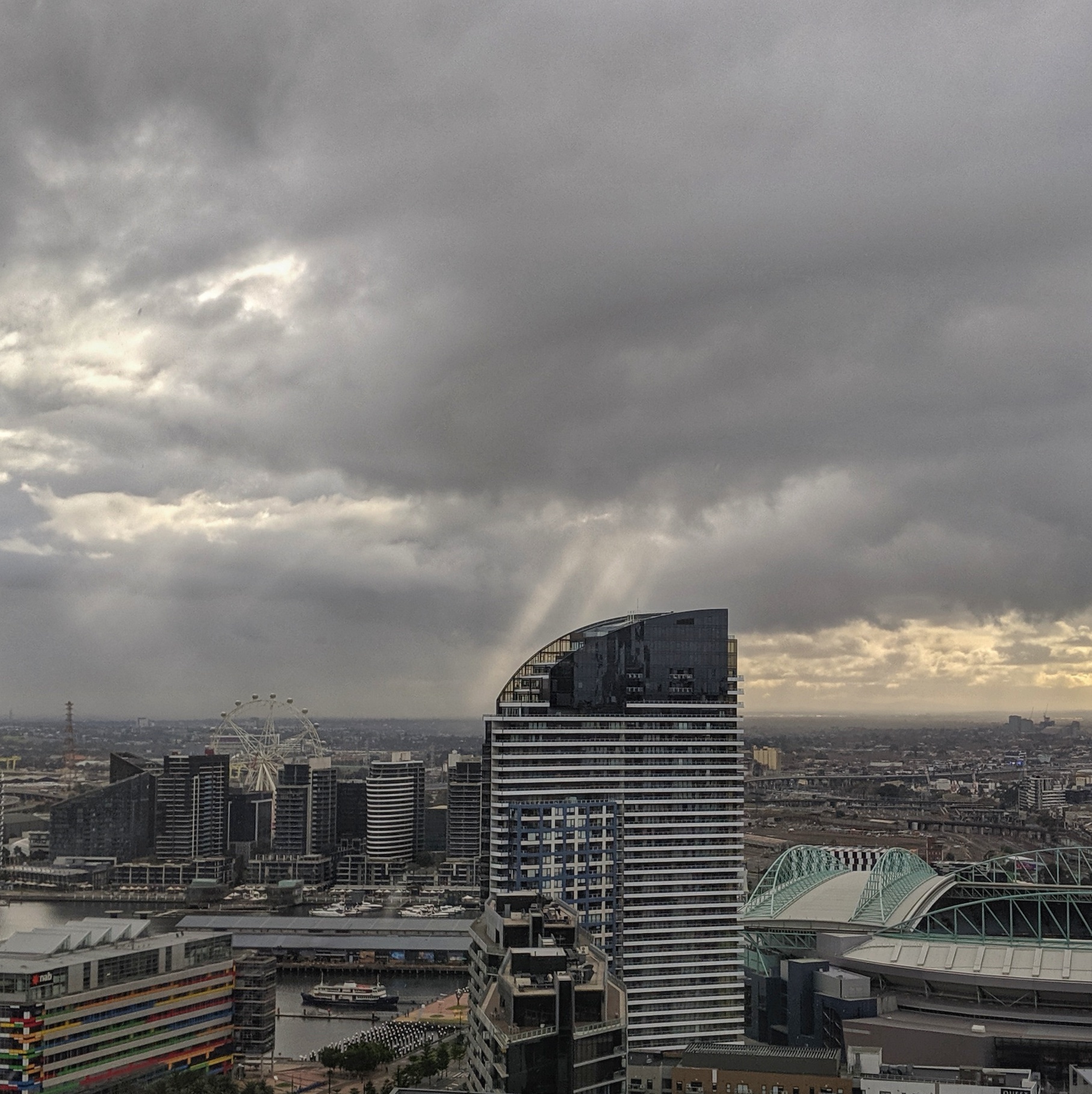 Crepuscular rays FTW!