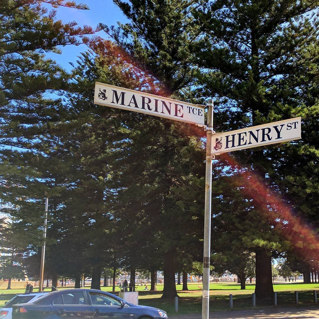  Street sign typography - Fremantle style #CenturyBold #557pt 