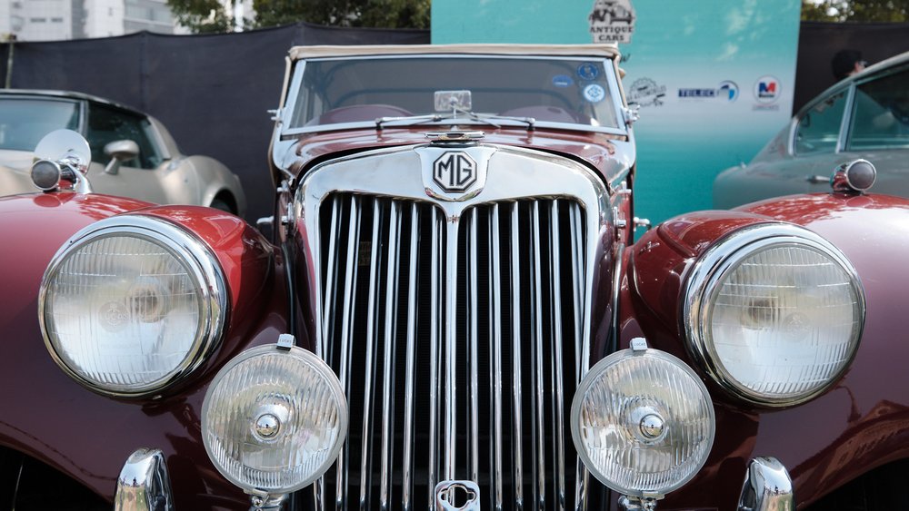 MG at Antique Car Show Karachi 2024