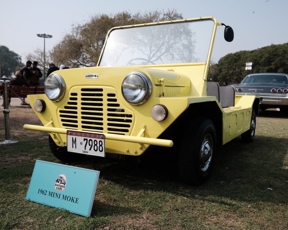 Austin Mini Moke at Antique Car Show Karachi 2024