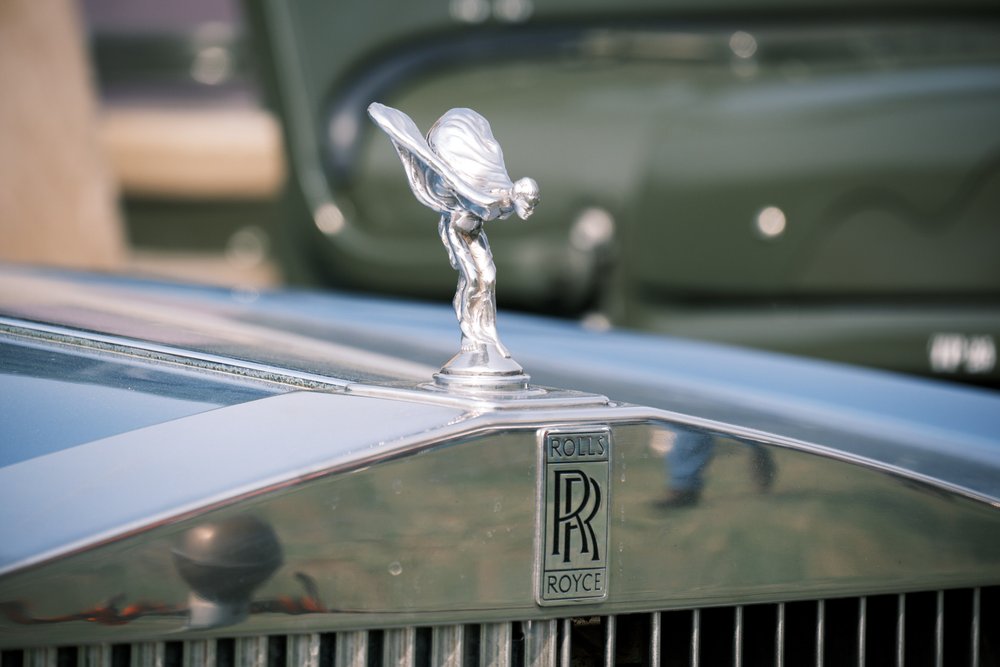 Rolls Royce hood ornament at Antique Car Show Karachi 2024