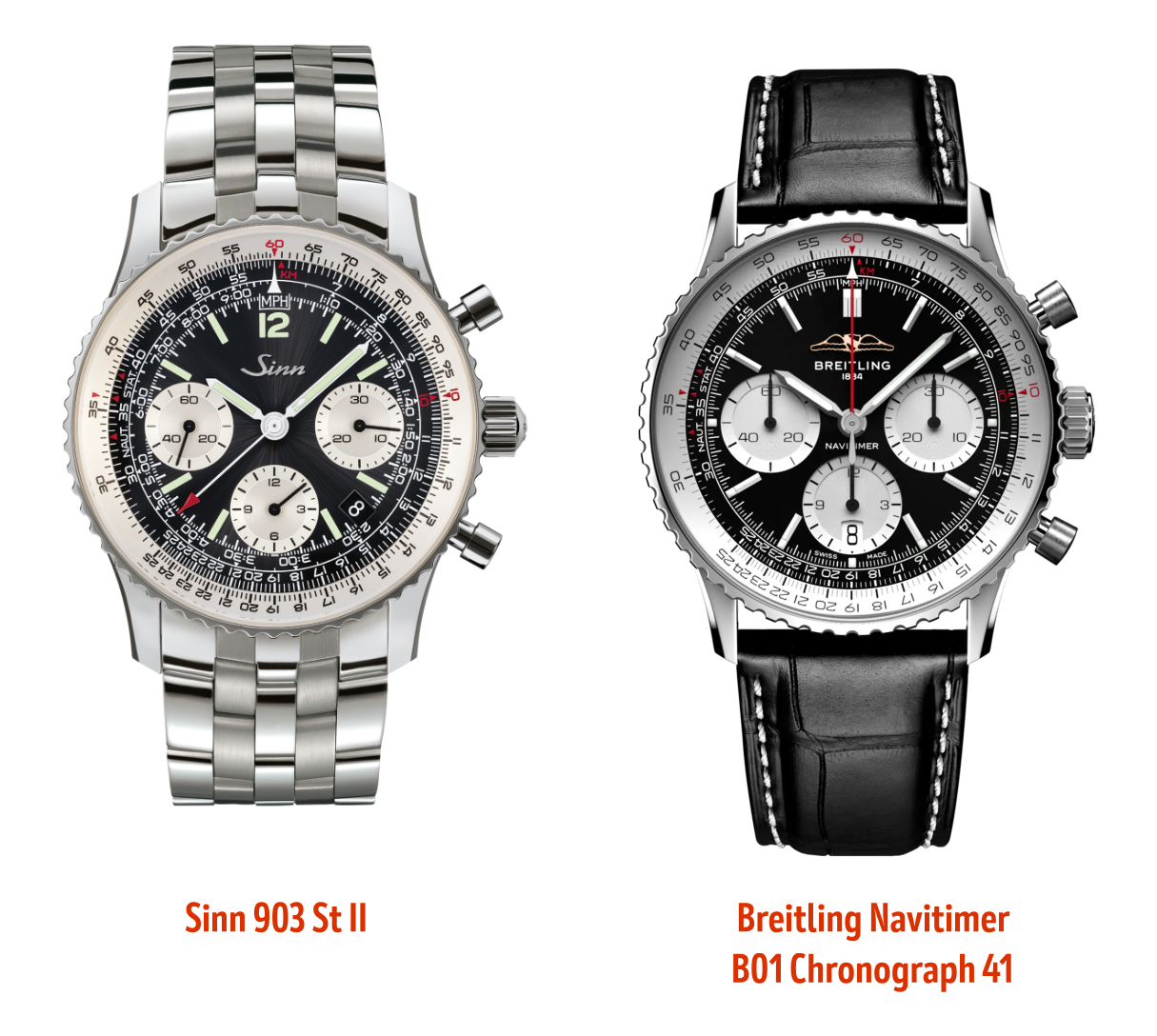Why the Sinn 903 and not the Breitling Navitimer?