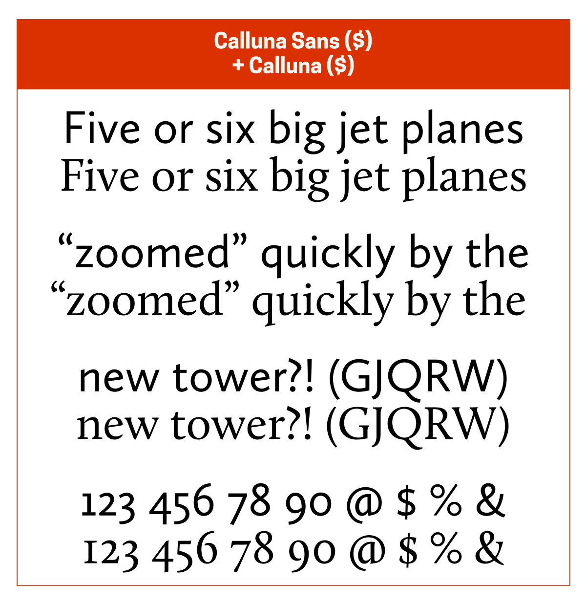 My favourite typeface pairings (2026)
