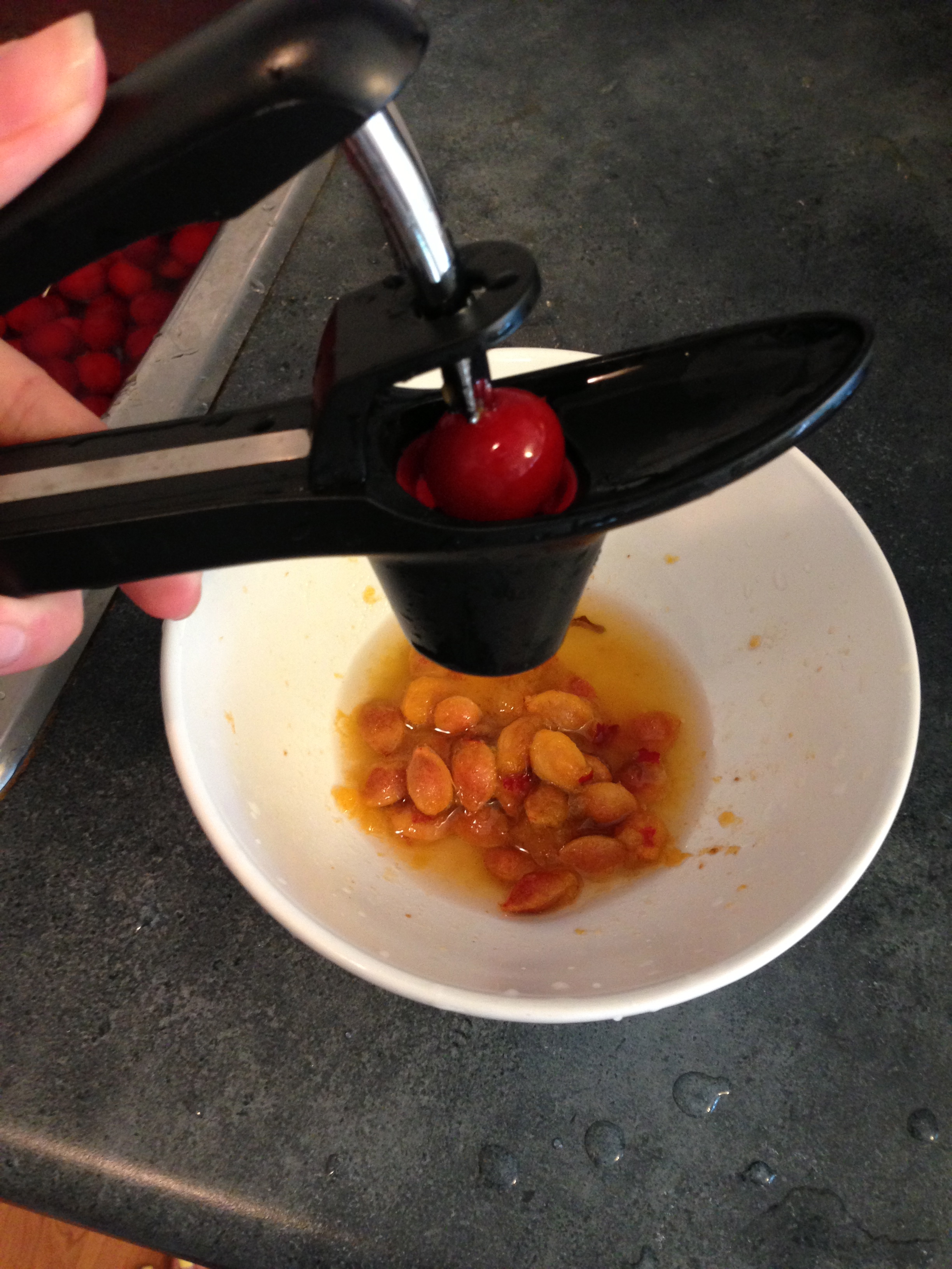Mini plum pitting innovation