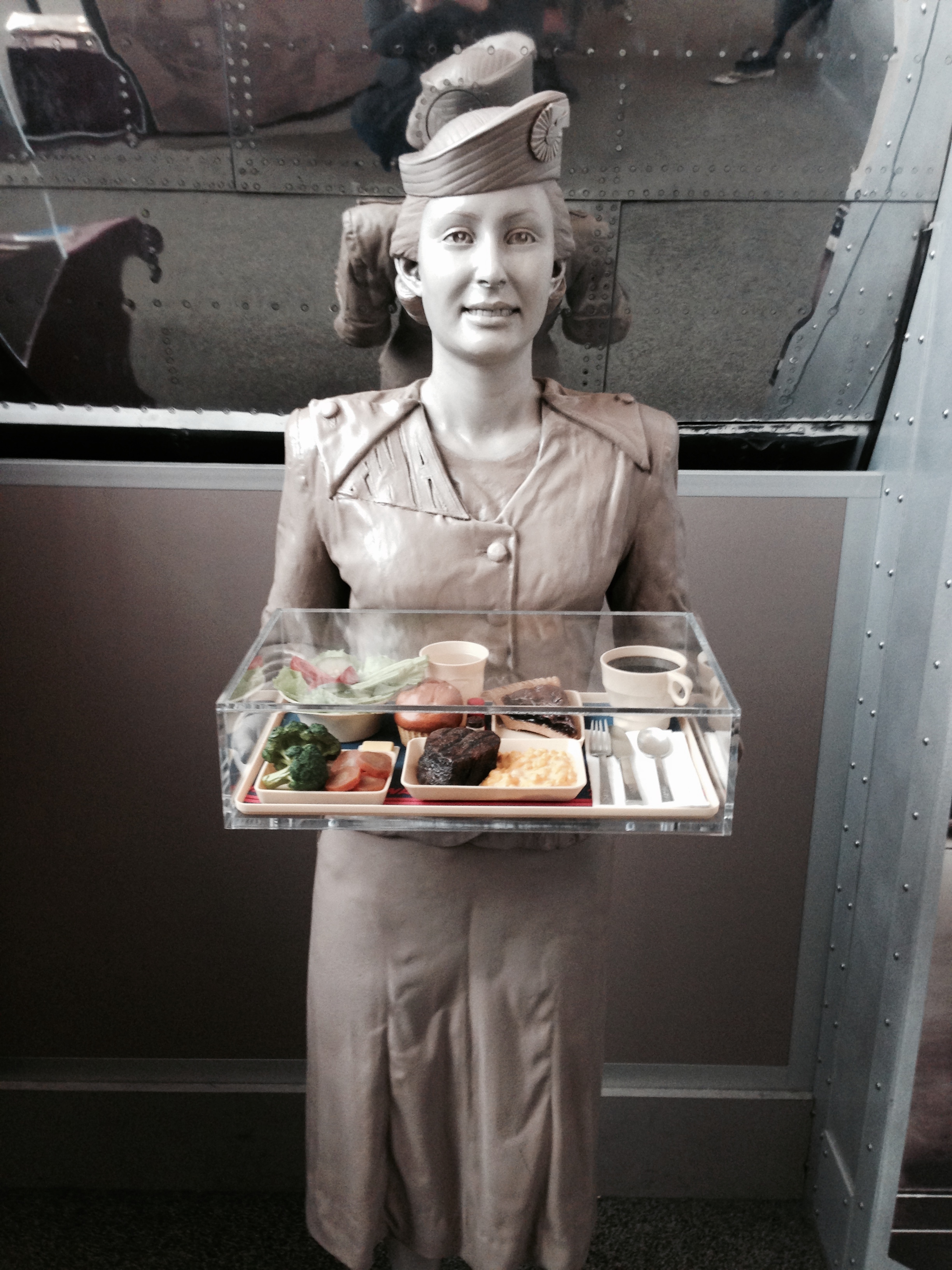 Old school Stewardess.