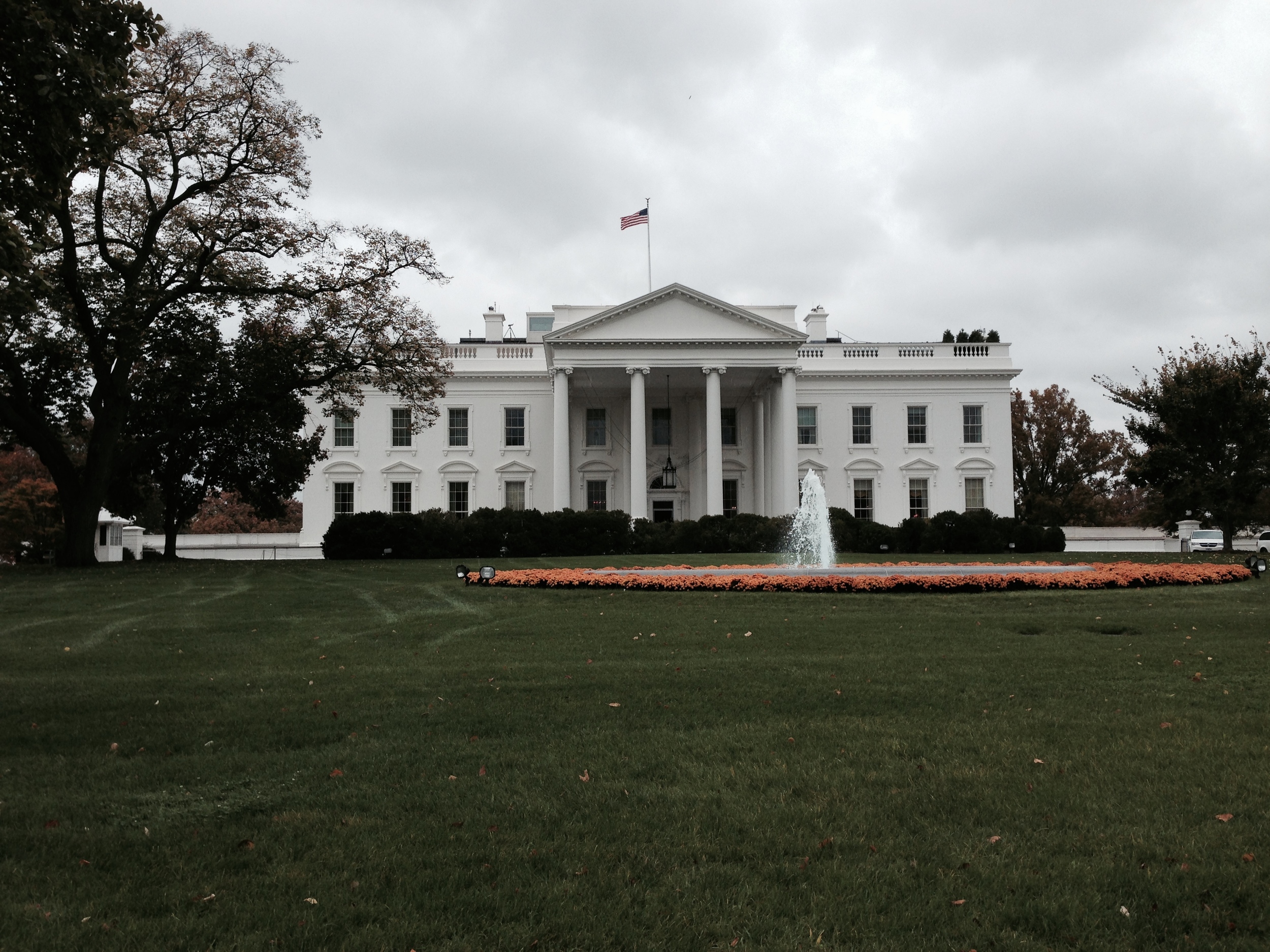 White House back door!