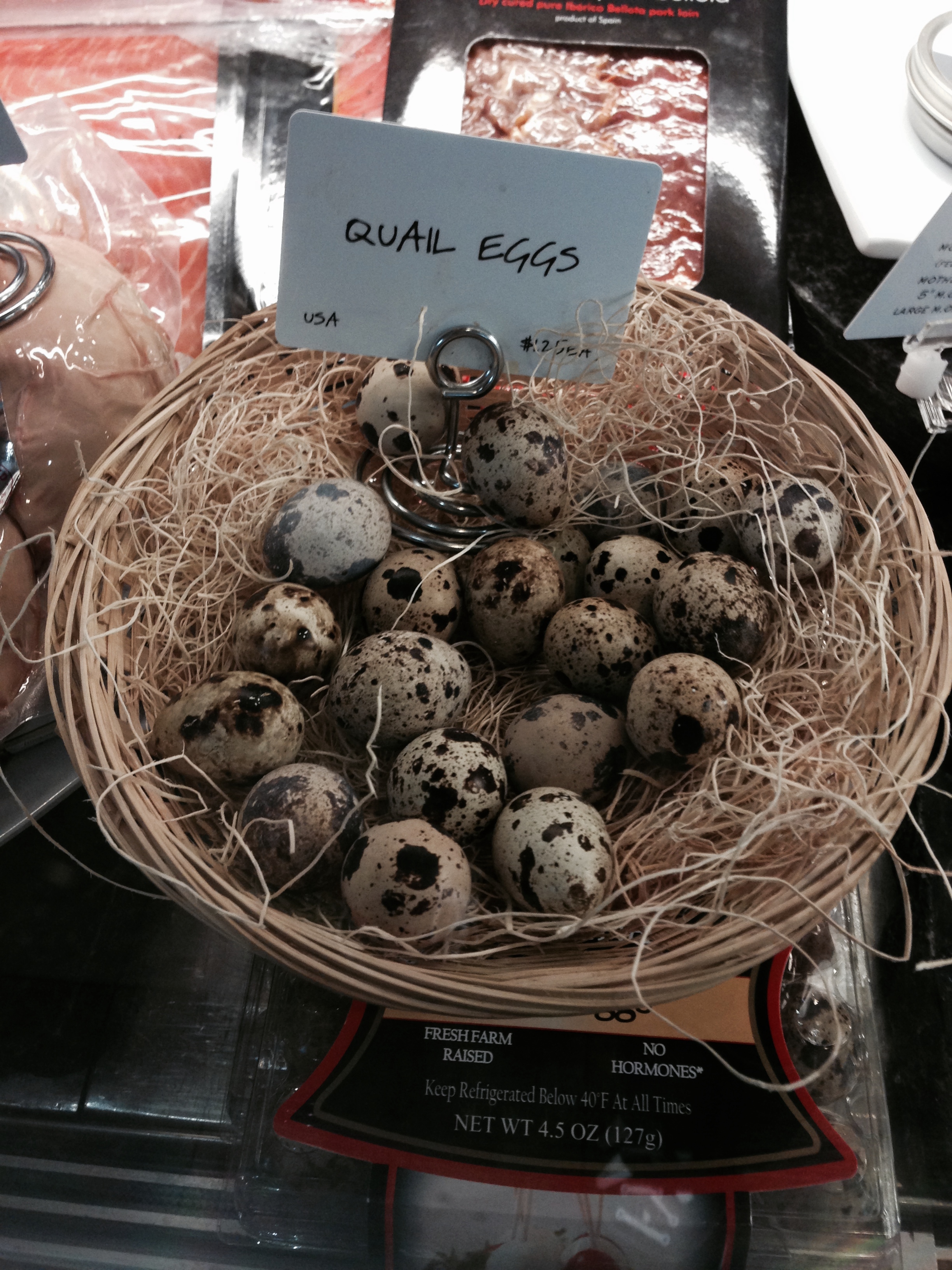 Quails eggs?