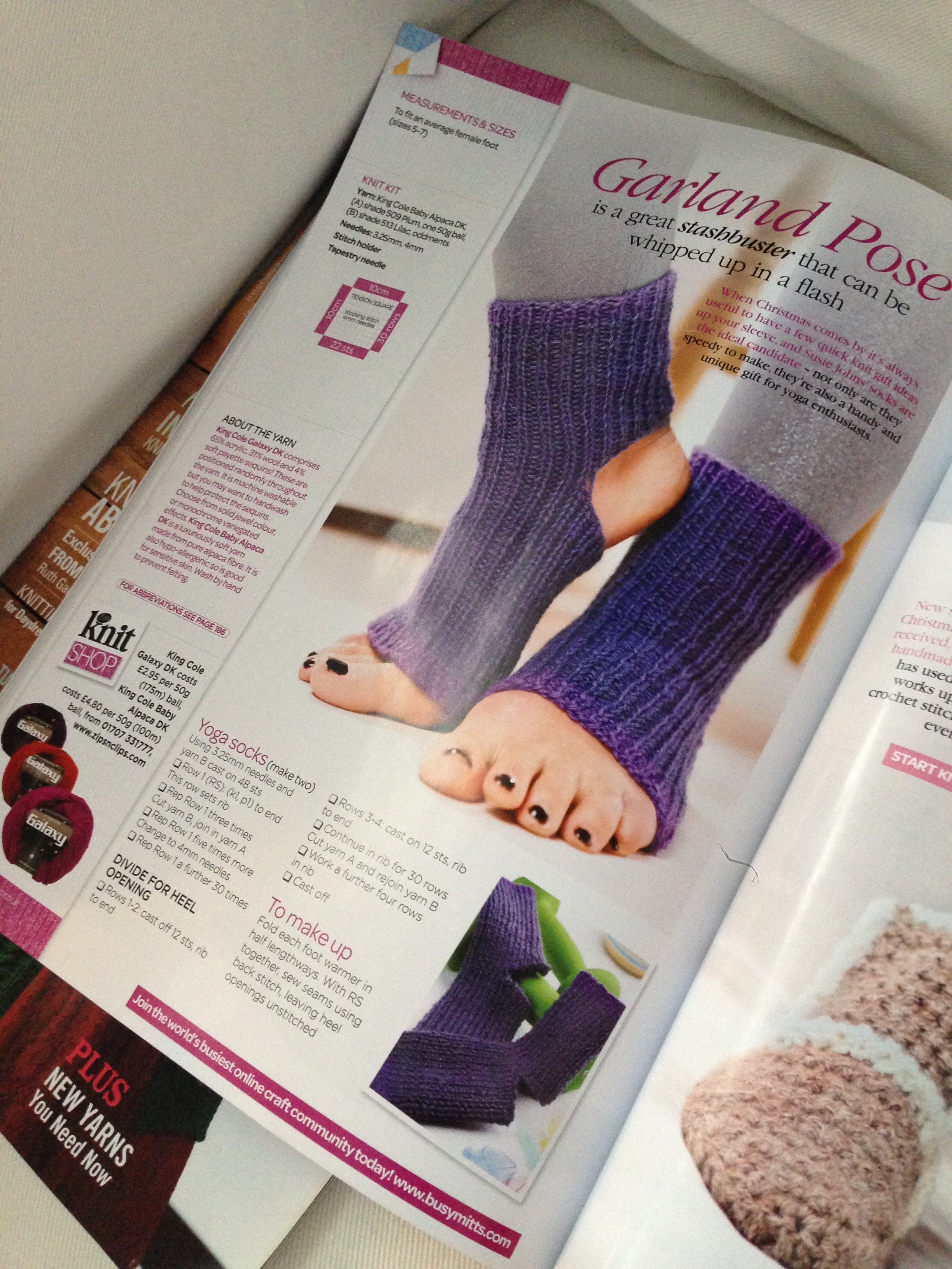 Enter Yoga Socks!
