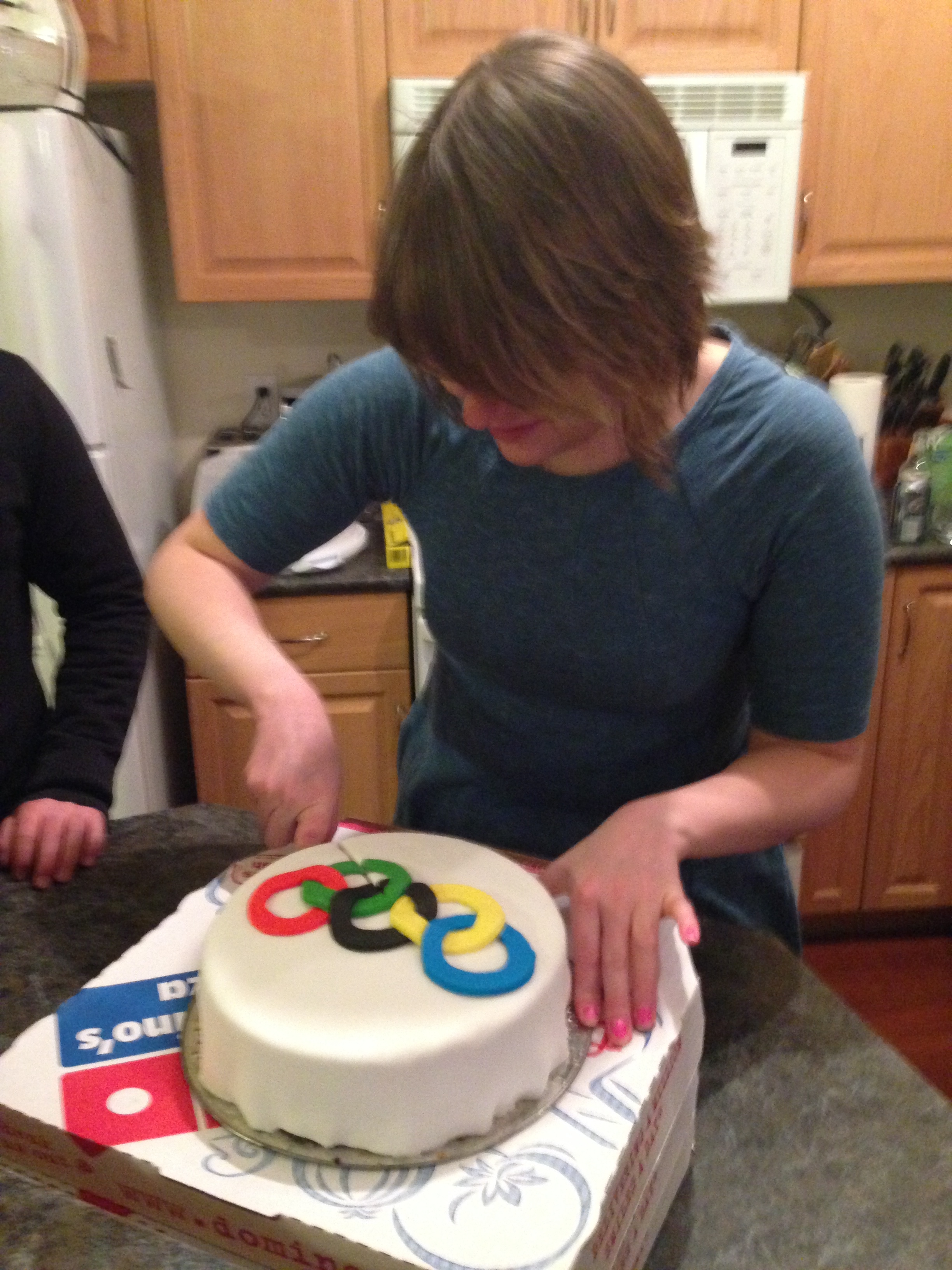 Cutting it up!