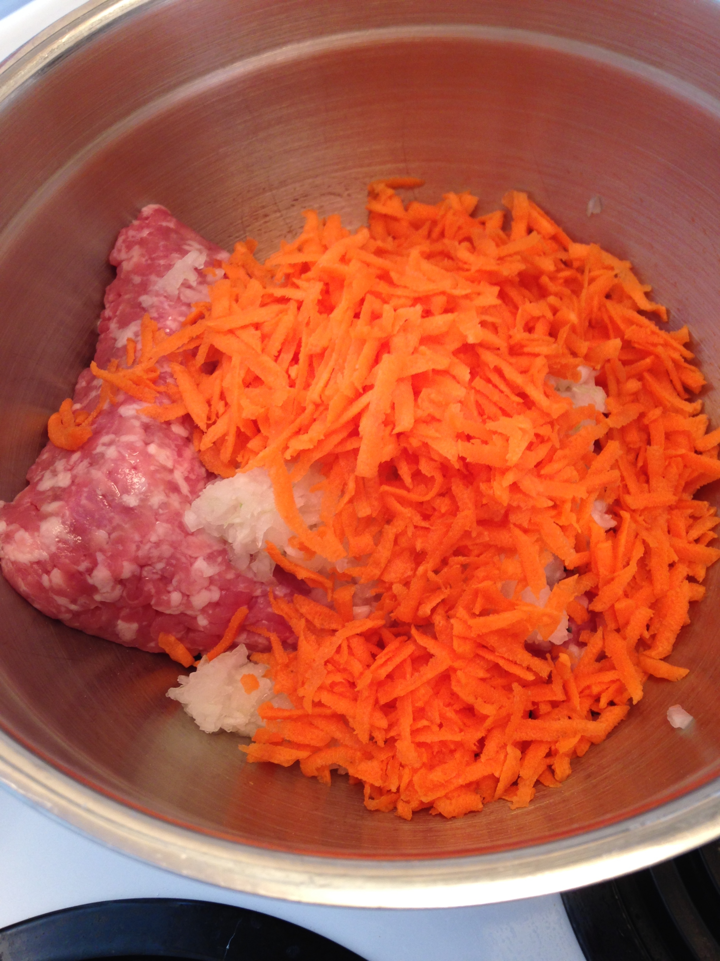 Carrot, shredded and orange