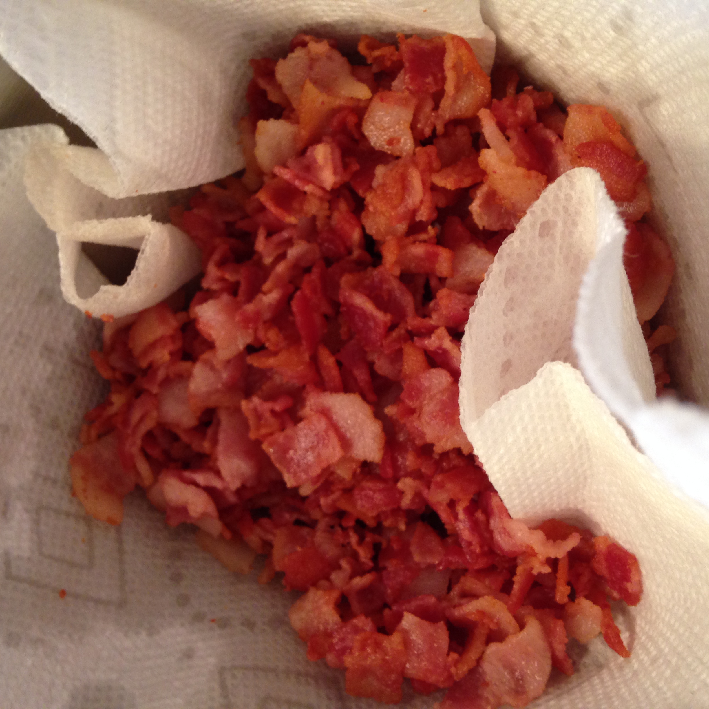 All the bacon bits.
