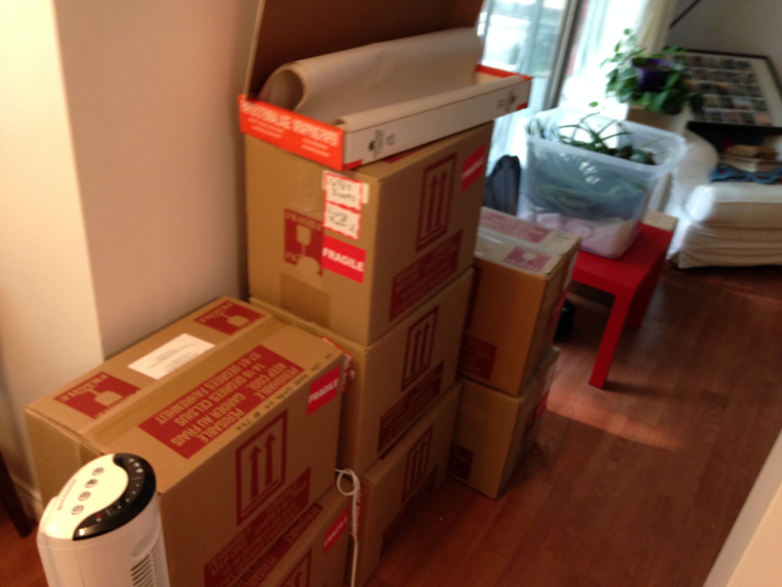 Boxes Piling Up!