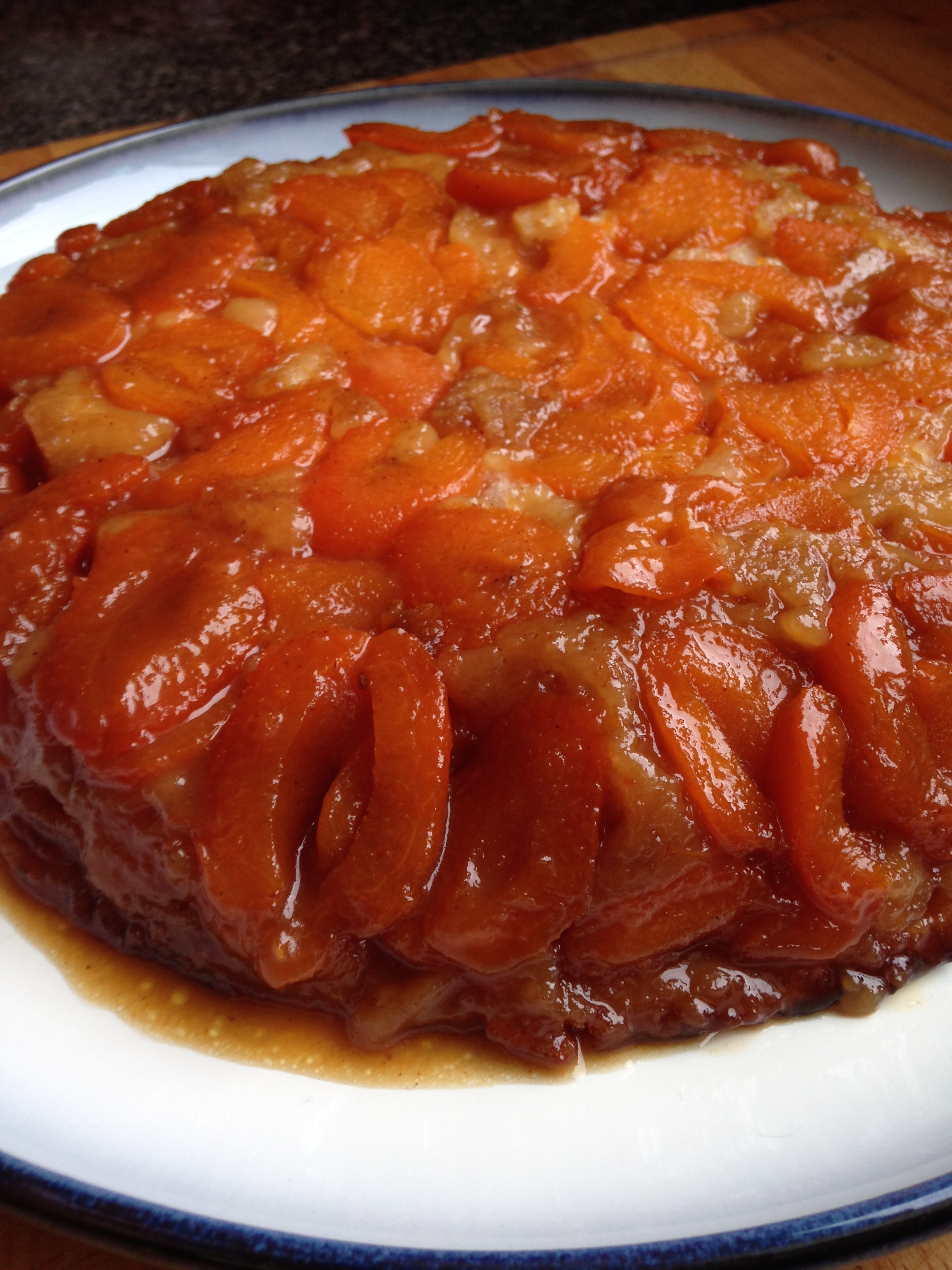 Apricot Upside-down cake!