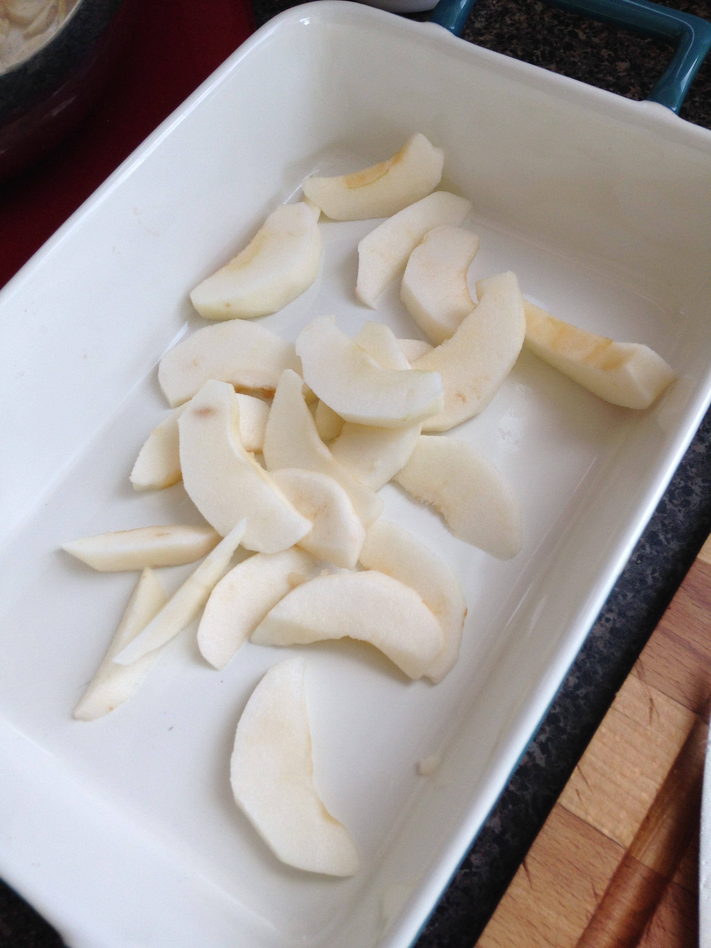Apple slices!