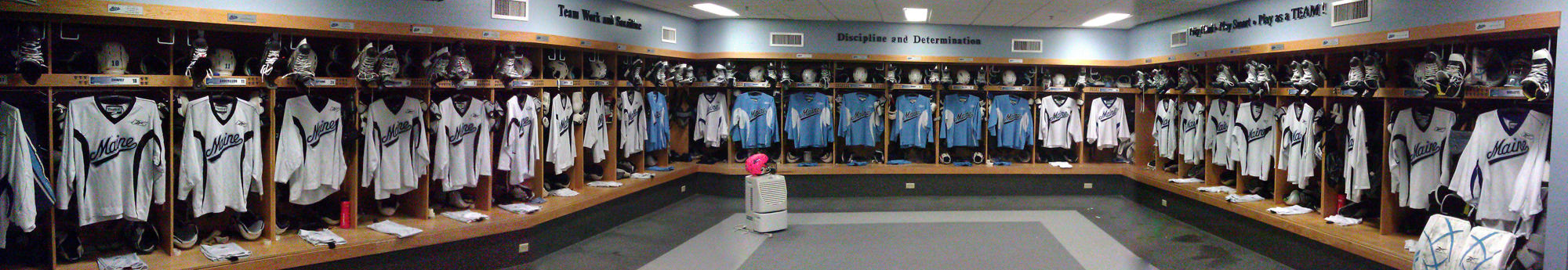 Alfond Arena Lockerrooms
