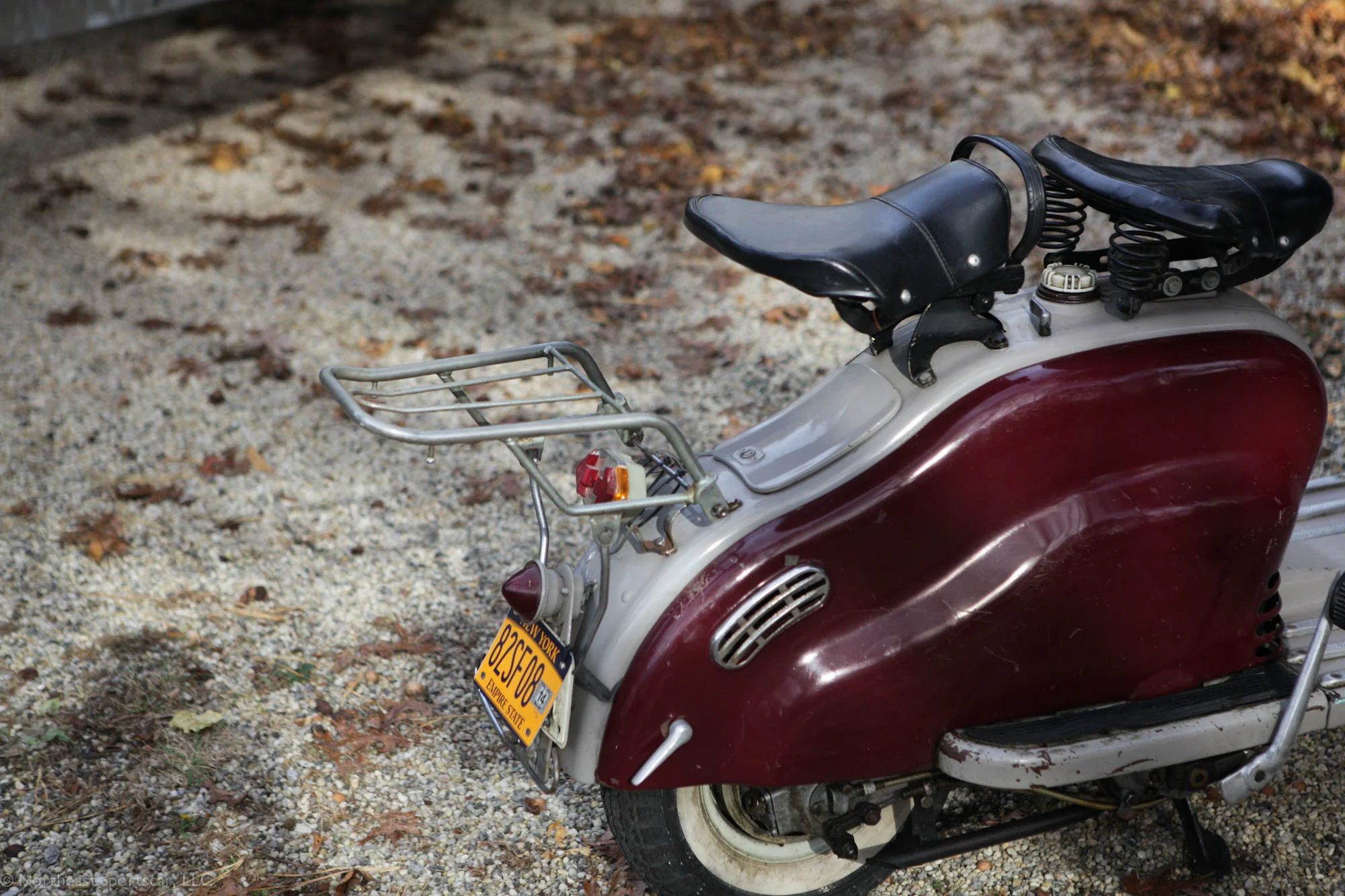 Lambretta Ld Fuel Tap  . Speed Change Connecting Casing Fig.