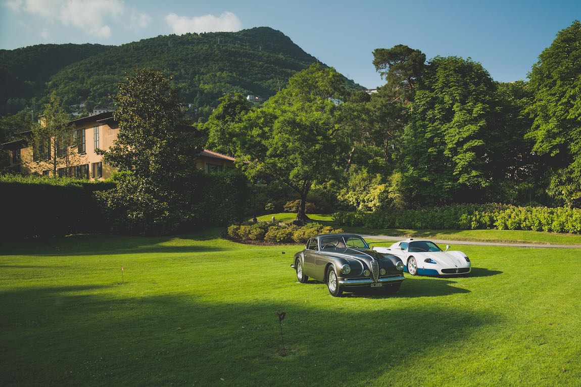 Alfa Romeo 6C 2500 SS Villa d’Este and Maserati MC12
