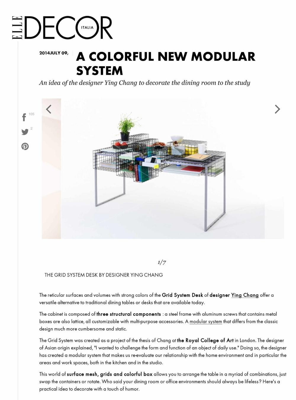 The Grid System Desk by designer Ying Chang - Elle Decor Italy-2.jpg