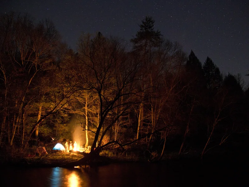 Camp on the Obed