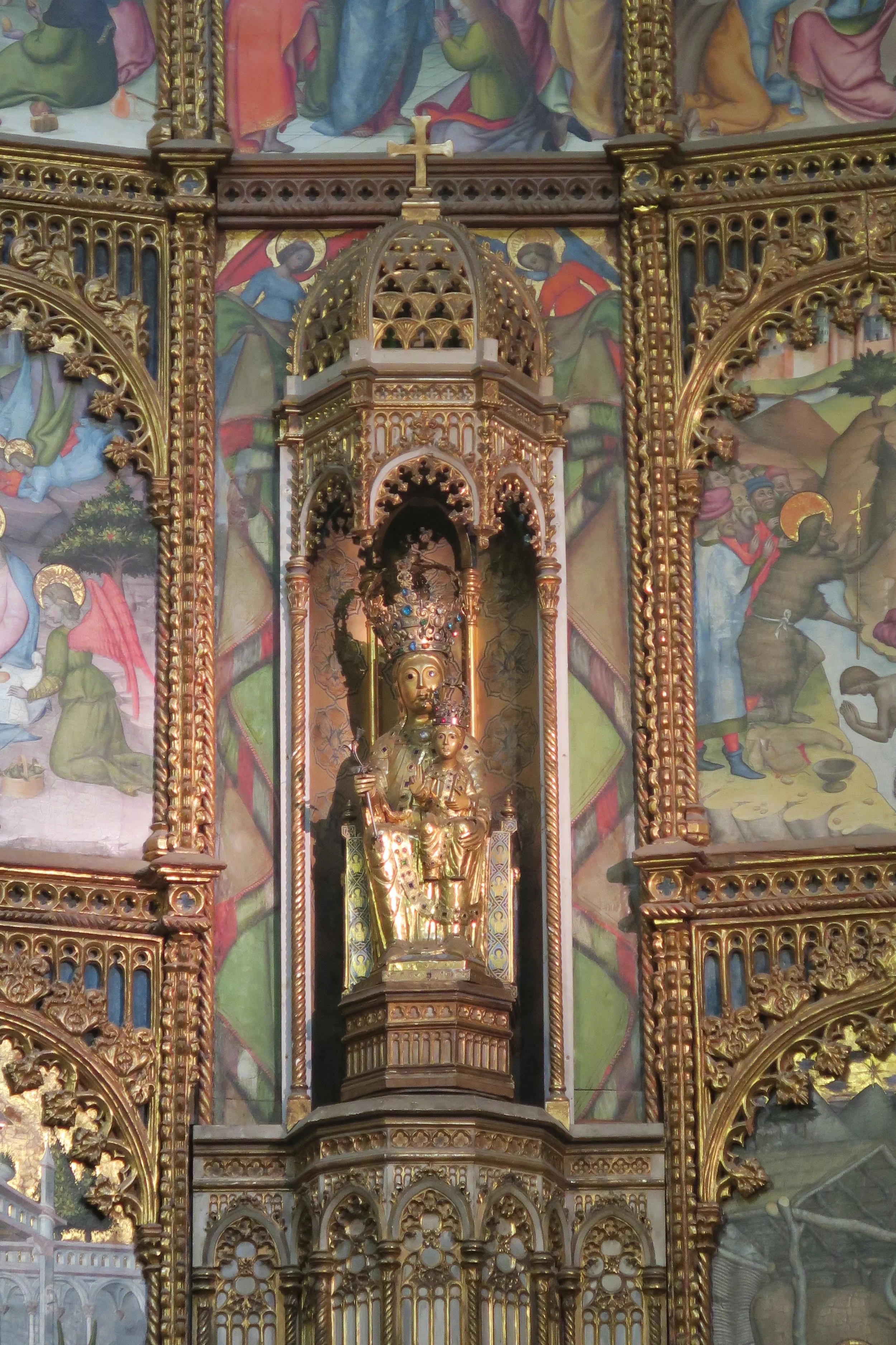 In the old cathedral of Salamanca