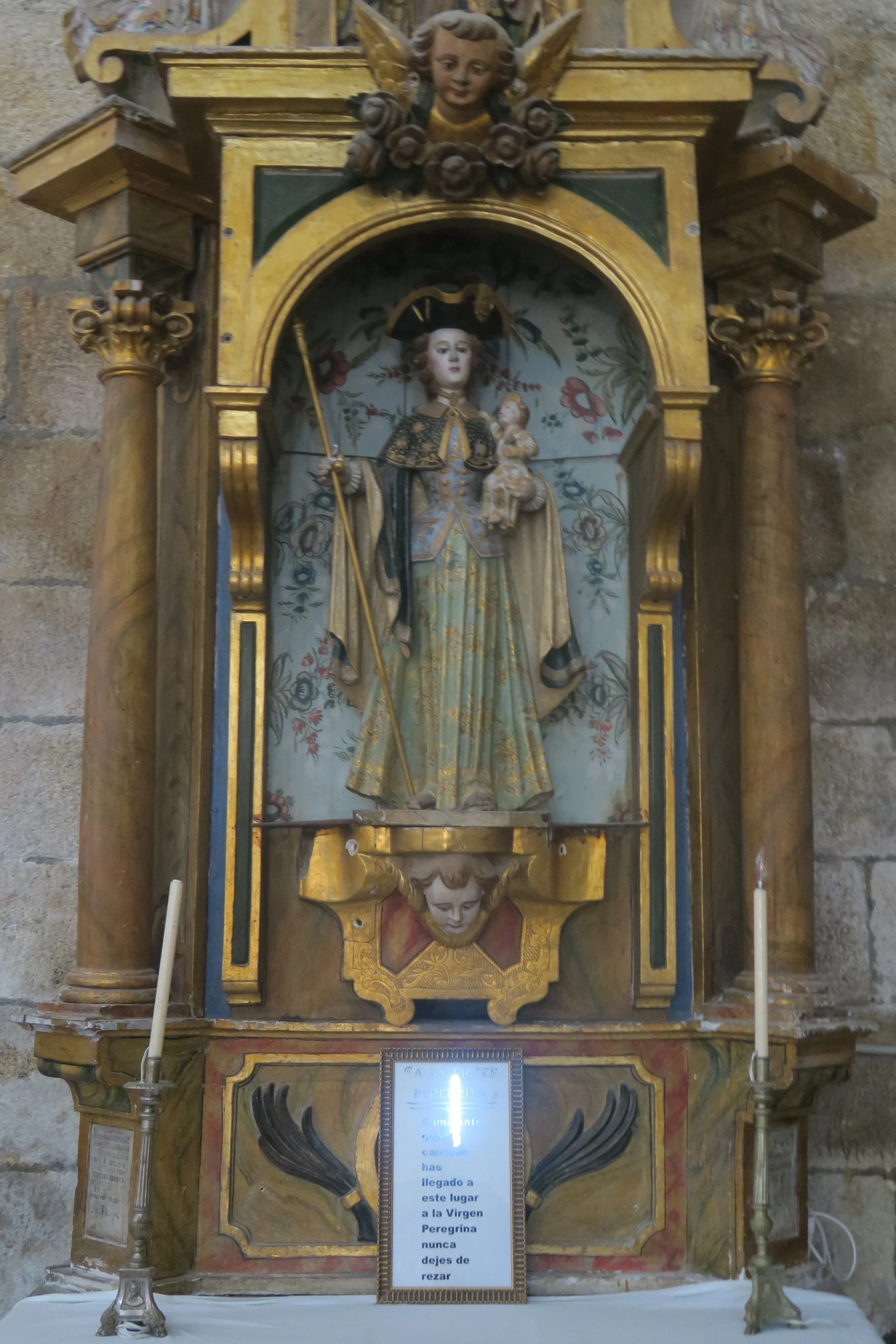 Virgen Peregrina, Xunqueria de Ambia 