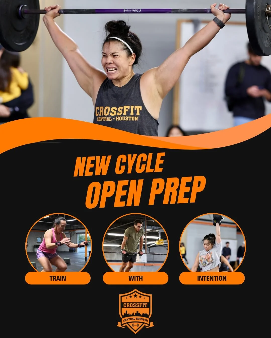 2026 is almost here and you know what time it is&hellip; Open prep!

This cycle is designed to sharpen skills, build endurance and stamina, and prepare you for the demands of the Open. 

Expect focused work on barbell cycling, machines, and gymnastic