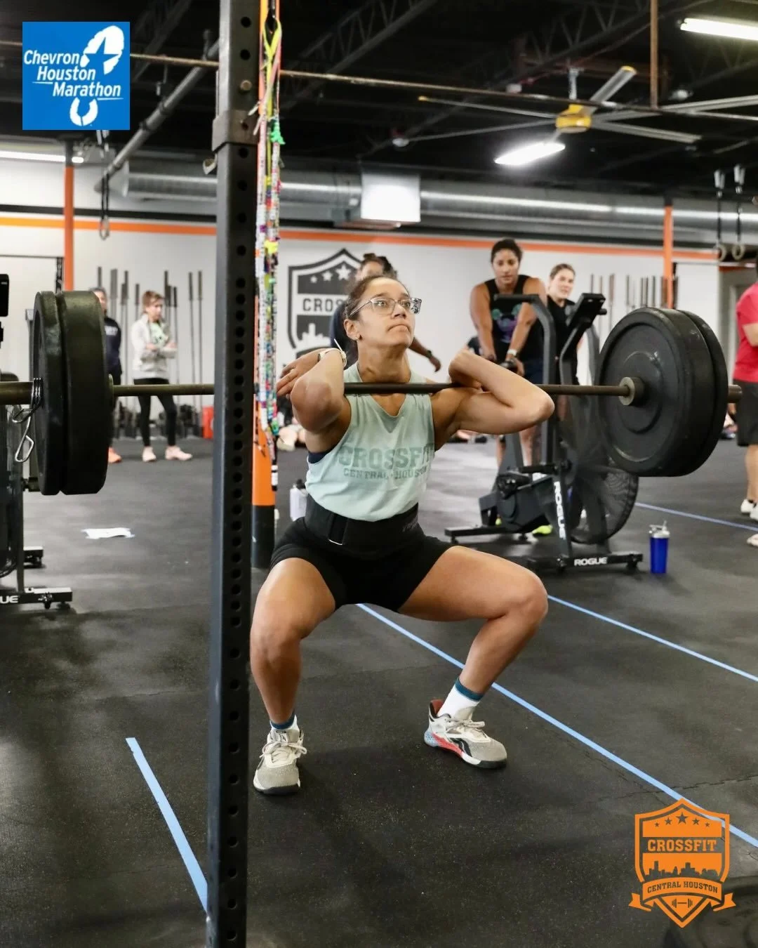 We have many athletes running in the @chevronhoustonmarathon on Sunday! We&rsquo;re proud of y&rsquo;all for using your fitness outside of the gym and taking on this challenge!

👉🏽Join us at Mile 7 on Bissonnet (south side) between Greenbriar and S