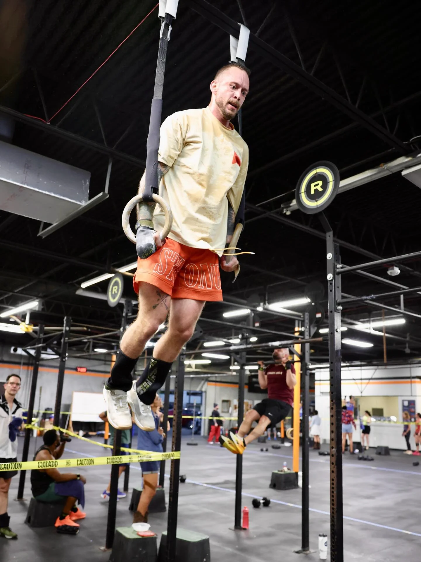 Good luck to @jerameyhintz and @pickensmatt18 at @crossfitanavah Annual Old Town Throwdown tomorrow!

They&rsquo;ll be competing in the Men&rsquo;s Intermediate division as Team Cirque de Sore Legs.

Jeramey and Matt will be in Heat 3, taking the flo