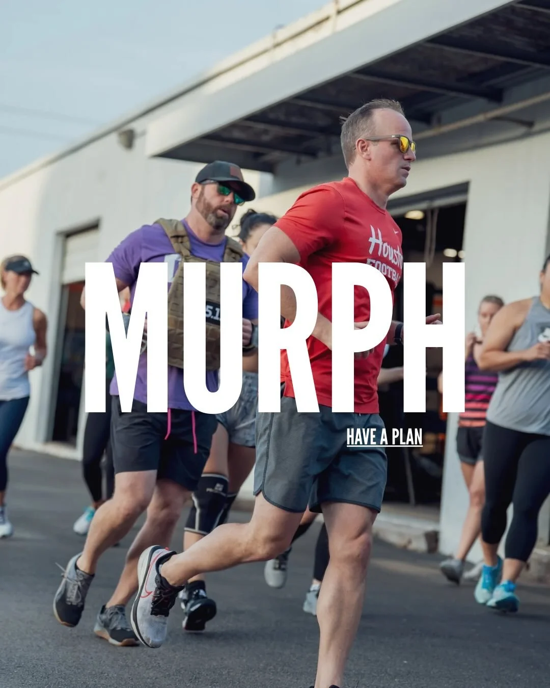🧠Have a plan going into Murph!

The beauty of CrossFit is that it can be modified to meet YOU where you&rsquo;re at right now. Some may perform the full distance of running, but half the pull ups, push ups, and air squats. And that&rsquo;s fine!

Be