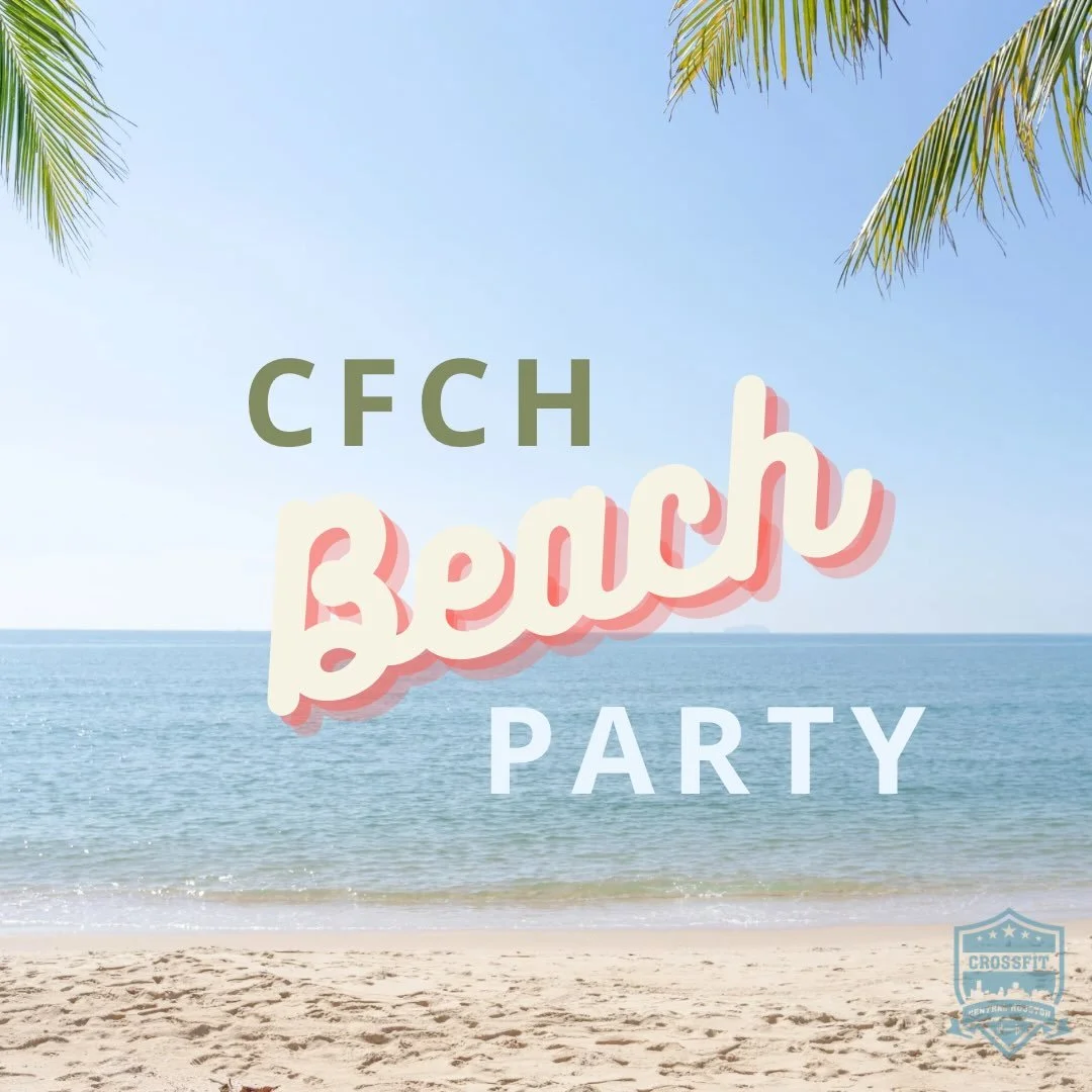 Less than 2 weeks away from our annual Beach Party!

We&rsquo;ll meet at Quintana Beach at 11am. We will provide smoked meats. Please bring a side to share!

Friends and family are welcome and encouraged to join!

Bring your beach/lawn games and pop 