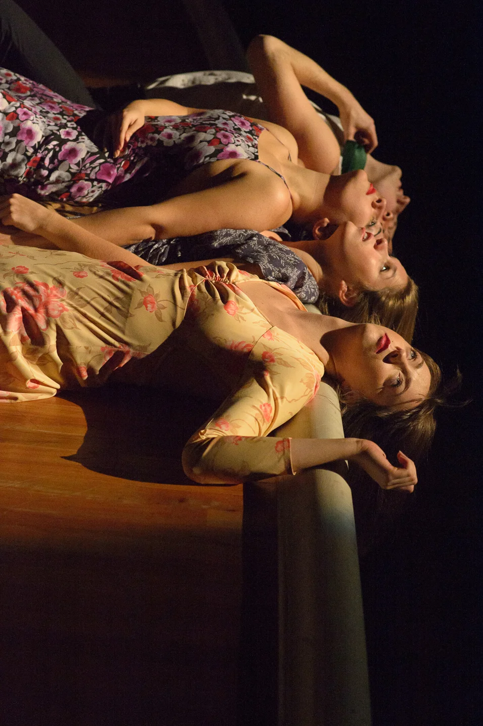 Emily Palmquist, Skye Van Rensselaer, Nadine Malouf, Clinton Edward - Photo: John Deamara